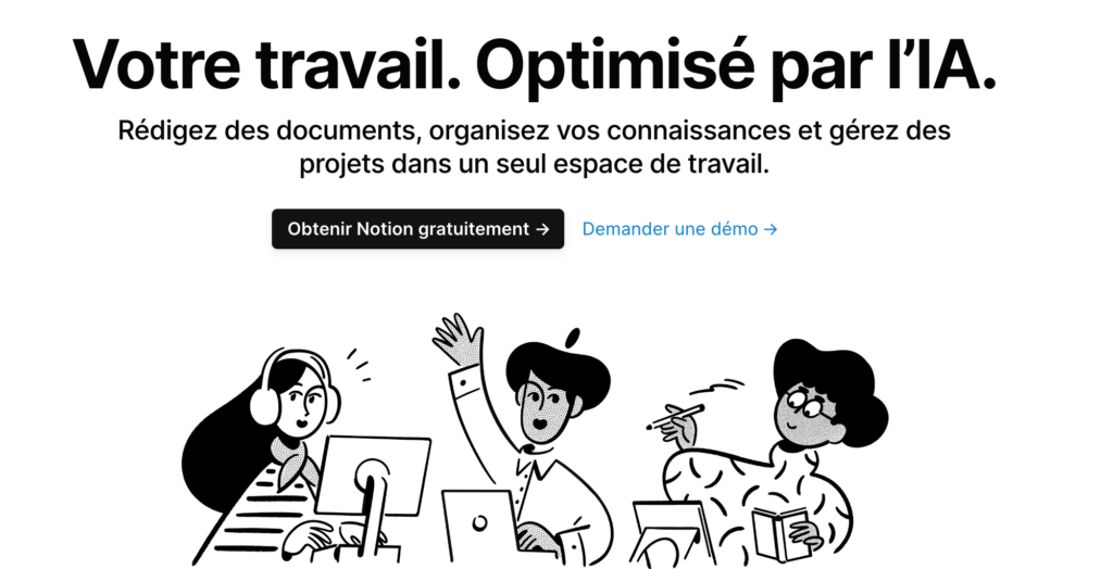 Outil Notion pour sa content factory. 